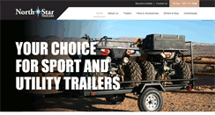 Desktop Screenshot of northstartrailer.com